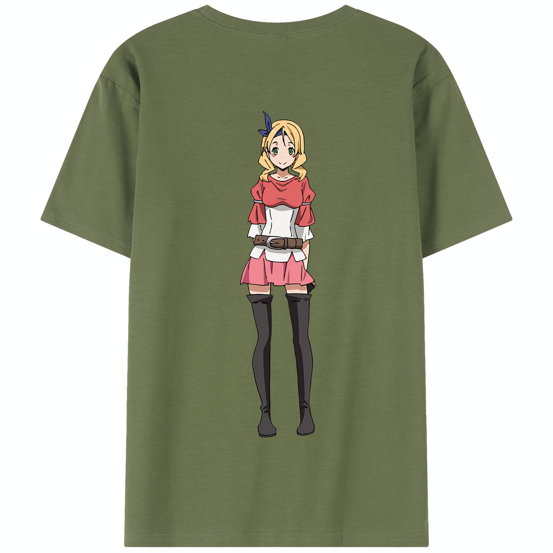 （画像用） 転スラ Regarding Reincarnated to Slime 綿100％半袖Tシャツ（背面プリント）